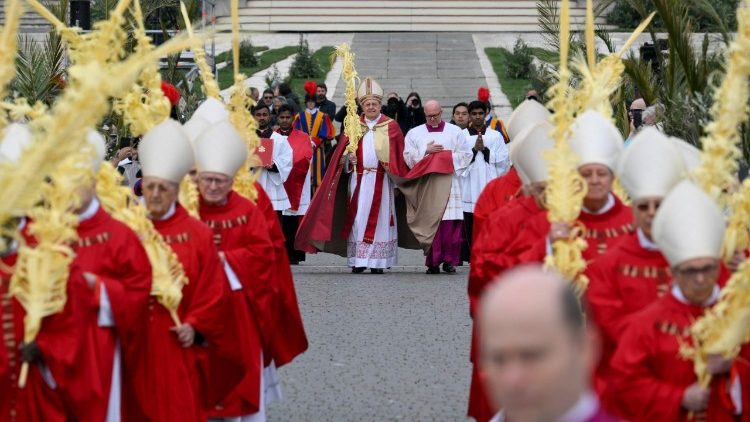 2025.04.13 Domenica delle Palme: Passione del Signore â   Commemorazione dellâ  ingresso del Signore in Gerusalemme e Santa Messa