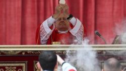  पवित्र मिस्सा का अनुष्ठान करते हुए याजक