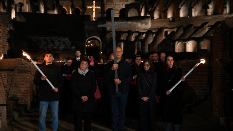 Кръстният път на Колизеума, 18.04.2025