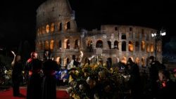 Calea Crucii de la Colosseum din 18 aprilie 2025