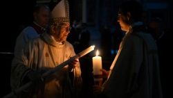 2025.04.19  Veglia Pasquale nella notte santa presieduta dal Cardinale Giovanni Battista Re