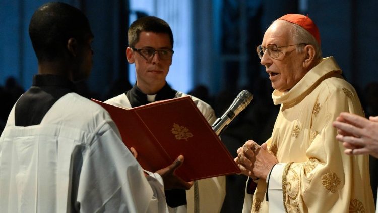 Liturgia Wigilii Paschalnej w Bazylice św. Piotra