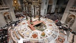 Šv. Petro bazilikoje vyksta Velyknakčio apeigos