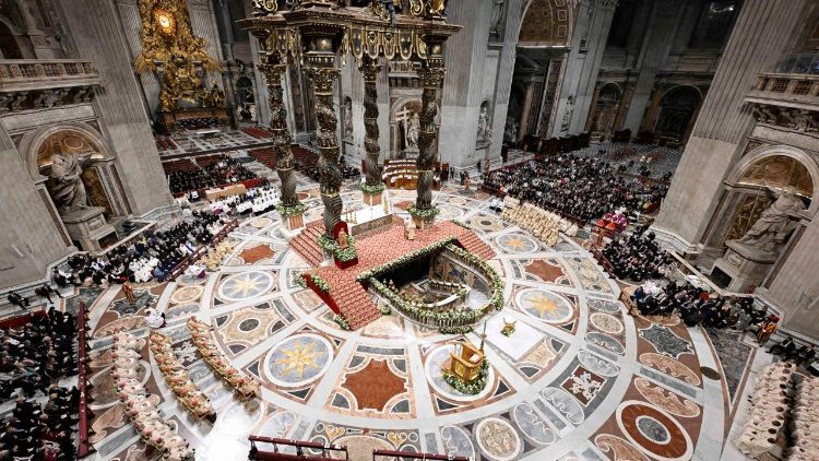 Šv. Petro bazilikoje vyksta Velyknakčio apeigos