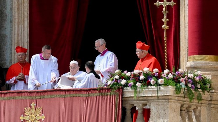2025.04.20 Santa Messa di Pasqua seconda parte e Benedizione Urbi et Orbi