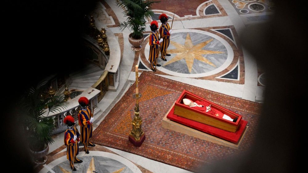 2025.04.23 Sede Vacante - Traslazione Salma SS Francesco nella Basilica Vaticana 