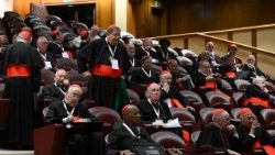 Die Kardinäle in der Generalkongregation