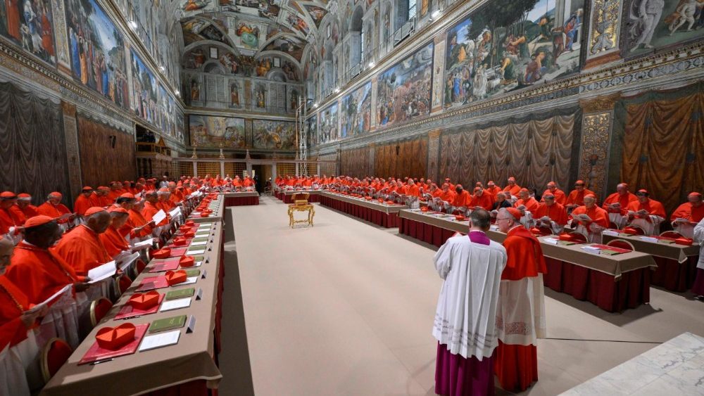 2025.05.07 Ingresso in Conclave e il giuramento