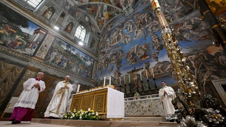 2025.05.09 Santa Messa pro Ecclesia celebrata dal Romano Pontefice Leone XIV con i Cardinali