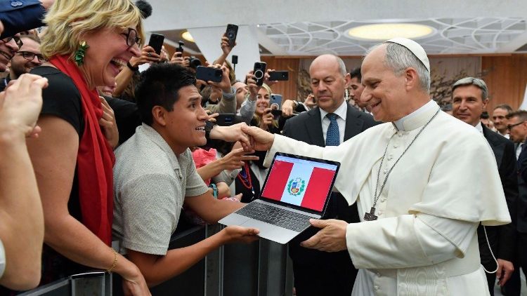 Audiência do Papa aos representantes da mídia (12 de maio de 2025)