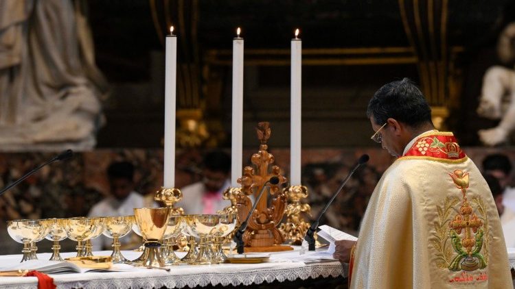 Liturgia wschodnia w Bazylice św. Piotra