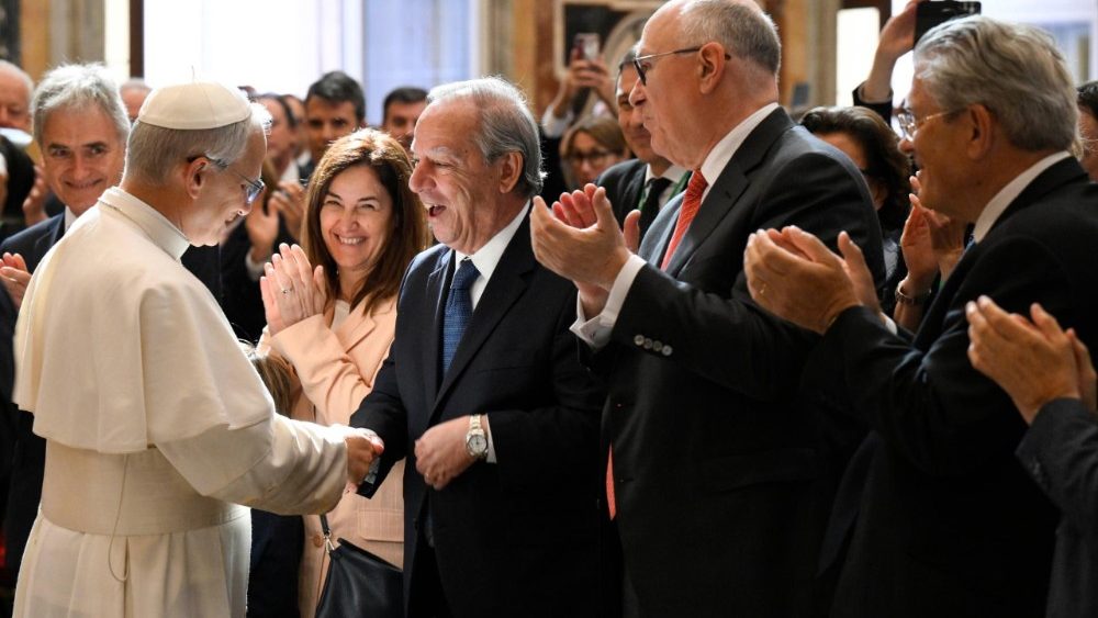 Аўдыенцыя Папы Льва XIV для членаў Фонду "Centesimus Annus Pro Pontifice"