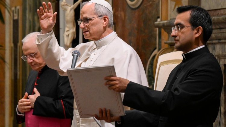 Påve Leo XIV till stiftelsen Centesimus Annus: ”Ge de fattiga en röst”