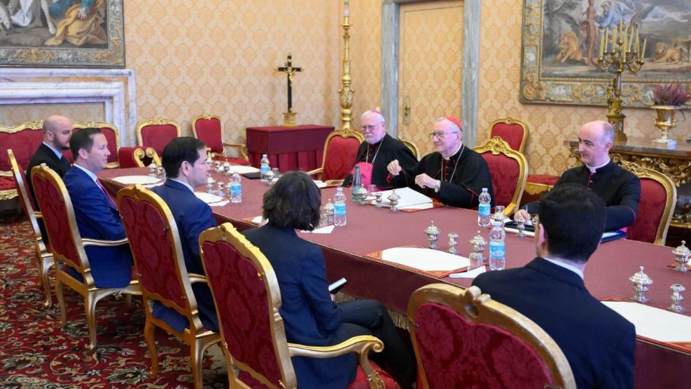 Візіт Дзяржсакратара ЗША Марка Рубіа ў Ватыкан
