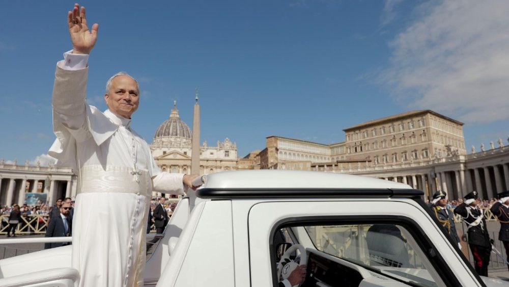 2025.05.18 Celebrazione Eucaristica per lâ  Inizio del Ministero Petrino del Vescovo di Roma Leone XIV