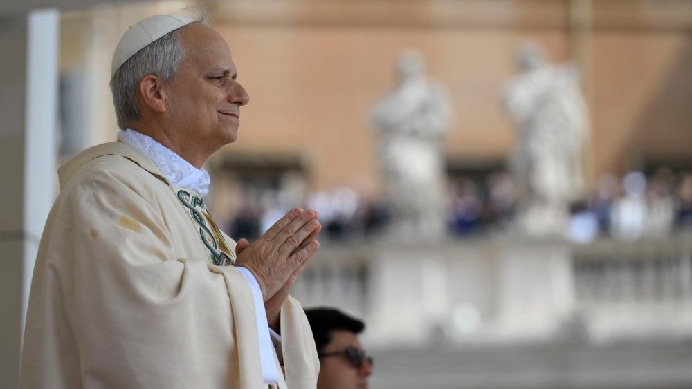 2025.05.18 Celebrazione Eucaristica per lâ  Inizio del Ministero Petrino del Vescovo di Roma Leone XIV