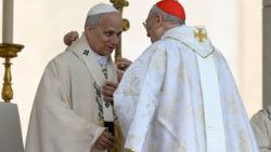 Misa ya kuanza kwa utume wa Papa Leo XIV  tarehe 18 Mei 2025.