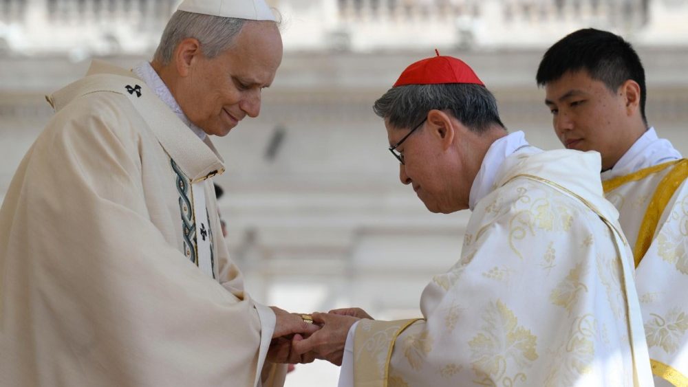 2025.05.18 Celebrazione Eucaristica per lâ  Inizio del Ministero Petrino del Vescovo di Roma Leone XIV