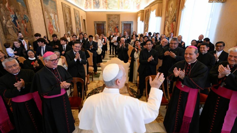 Аўдыенцыя для дэлегацыі дыяцэзіі Чыклая