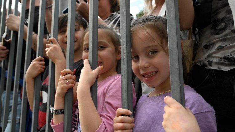 Am Ende waren 2.000 Menschen gekommen, um den Papst zu sehen