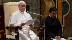 Påve Leo tog torsdag förmiddag, den 22 maj, emot deltagarna i påvliga missionens (POM) generalförsamling