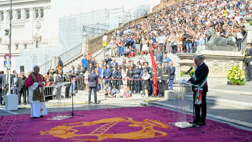 2025.05.25 Omaggio del Sindaco e della CittÃ  di Roma