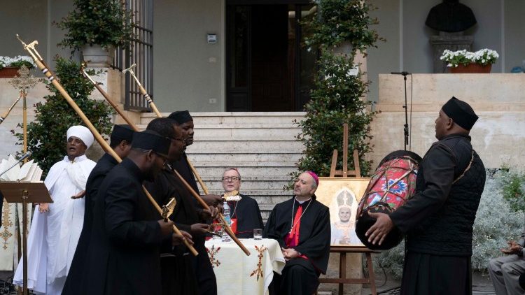 Una danza liturgica in lingua ge'ez