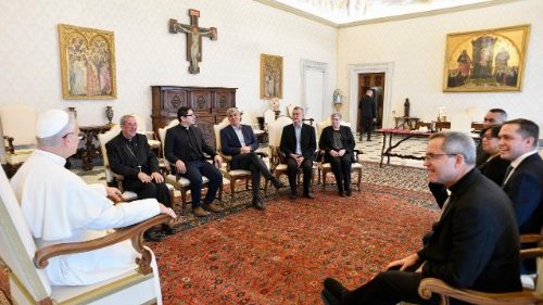 El Papa León XIV en audiencia con la REPAM y de la REMAM.