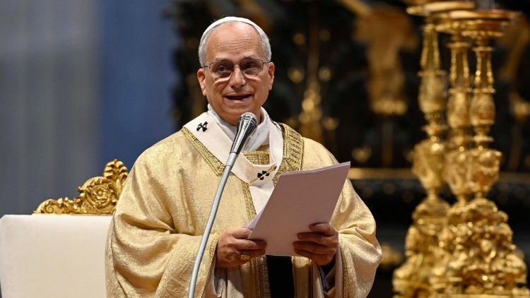 Il Papa durante l'omelia