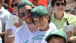 Bei den Heilig-Jahr-Feiern 2025 für Kinder und Familien auf dem Petersplatz