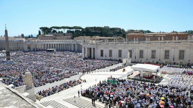 Missa do Jubileu das Famílias, das Crianças, dos Avós e dos Idosos (Vatican Media)