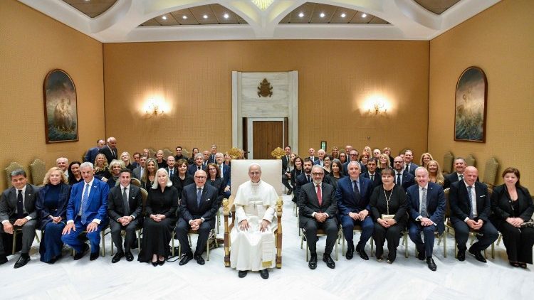 Pope Leo receives National Italian American Foundation
