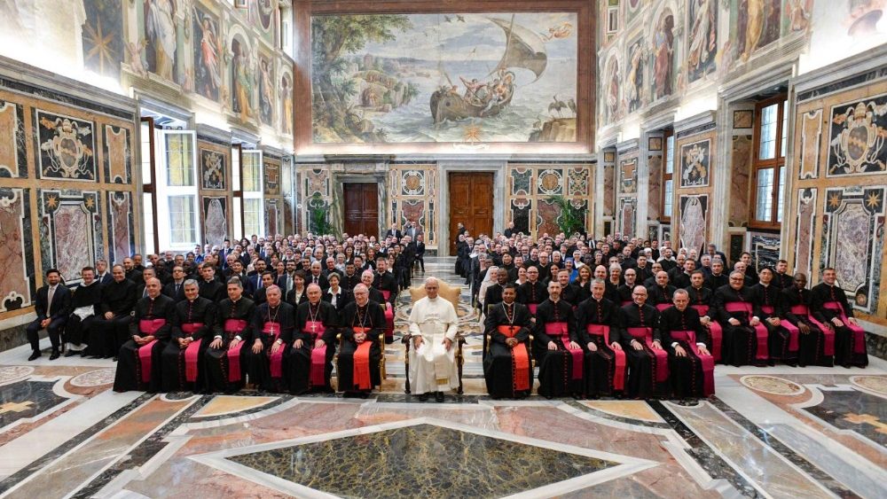 Сустрэча Папы з супрацоўнікамі Дзяржаўнага сакратарыята