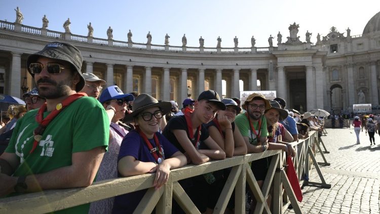 Praça São Pedro no Vaticano
