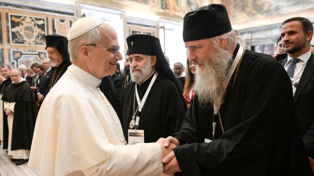 Аўдыенцыя для ўдзельнікаў экуменічнага сімпозіума