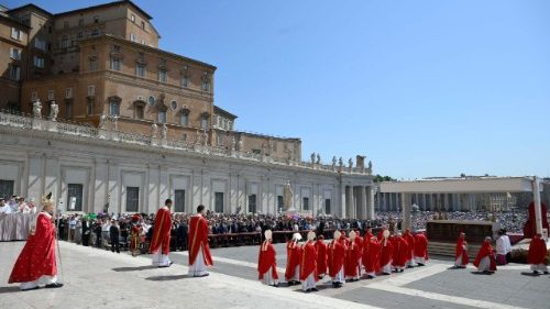 2025.06.08 Santa Messa nella SolennitÃ  di Pentecoste, per il Giubileo dei Movimenti, delle Associazioni e delle Nuove ComunitÃ  