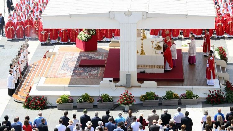 Литургия за Петдесятница