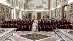 2025.06.10 Pāvesta Leona XIV tikšanās ar apustuliskajiem nuncijiem