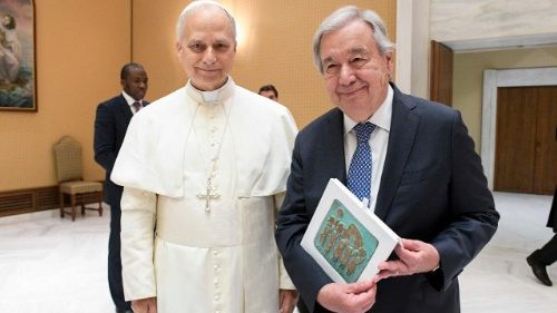Léon XIV a reçu le secrétaire général de l’ONU Antonio Guterres