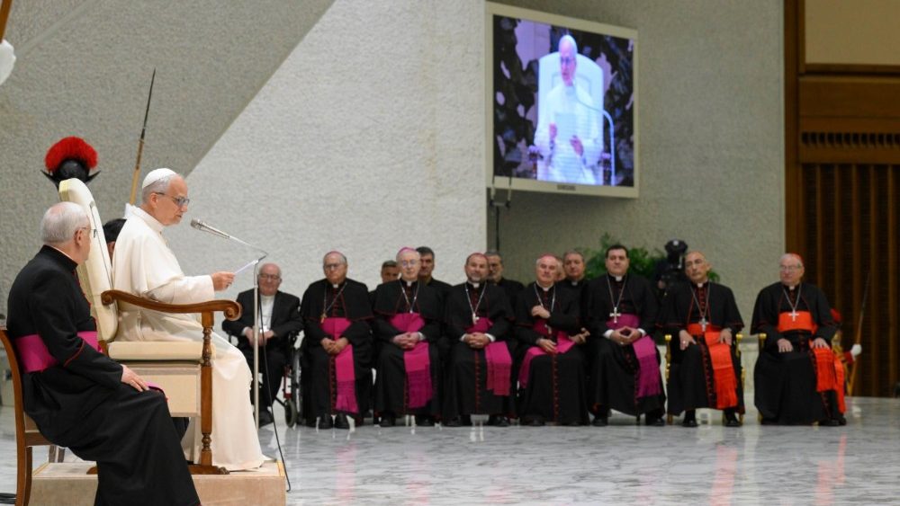 Сустрэча з духавенствам Рымскай дыяцэзіі