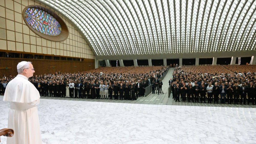 Сустрэча з духавенствам Рымскай дыяцэзіі