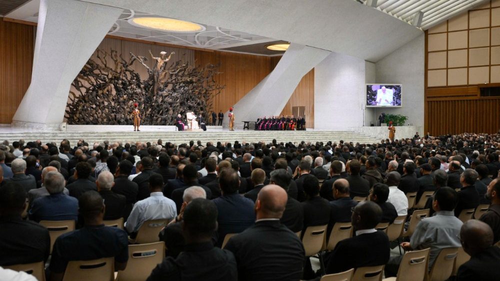 Сустрэча з духавенствам Рымскай дыяцэзіі