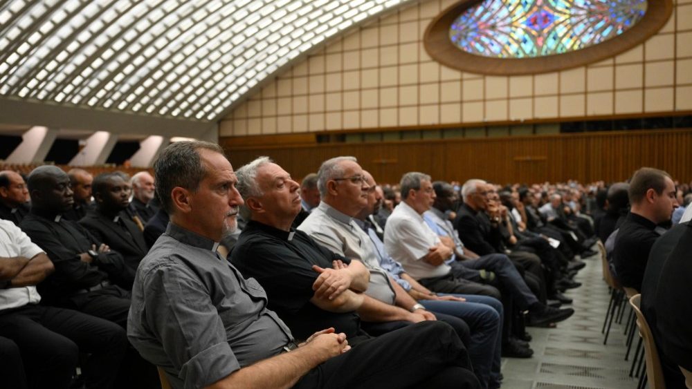 Сустрэча з духавенствам Рымскай дыяцэзіі