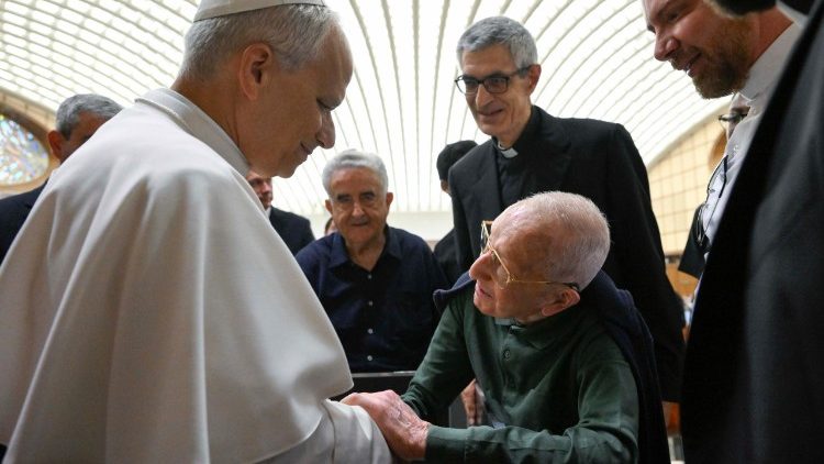 Папата с духовенството от Римската епархия