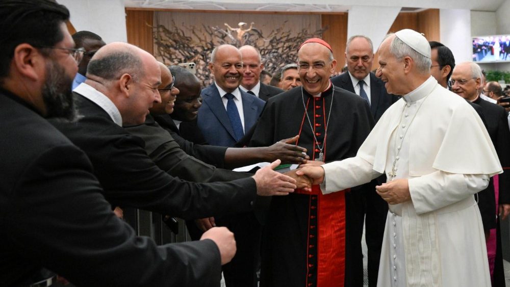 Сустрэча з духавенствам Рымскай дыяцэзіі