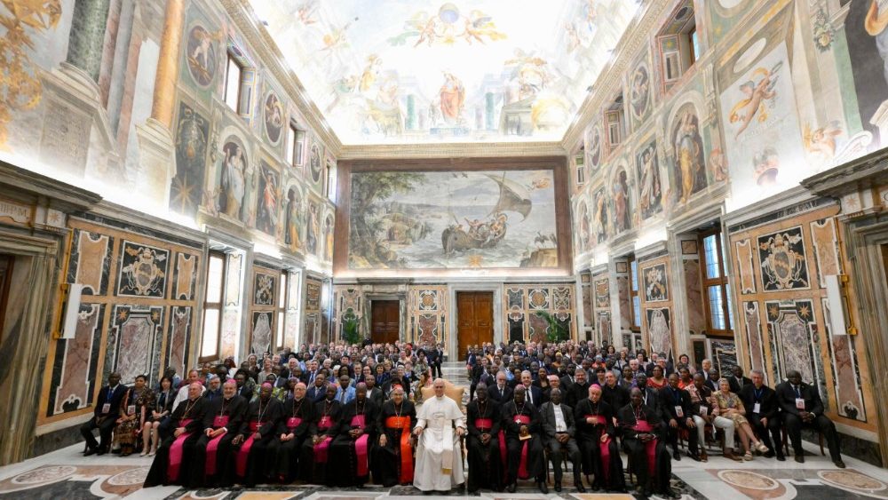 2025.06.16 Pellegrini della Repubblica Democratica del Congo, convenuti per la Beatificazione di Floribert Bwana Chui