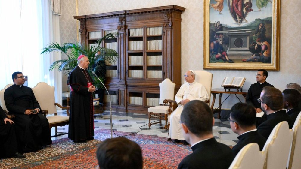 2025.06.20 Sacerdoti della Pontificia Accademia Ecclesiastica che ritornano dall'Anno Missionario