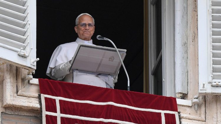 2025.06.22 Leon XIV podczas modlitwy Anioł Pański