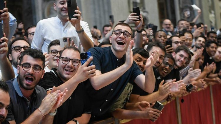 Jubileum seminaristů ve Vatikánské bazilice