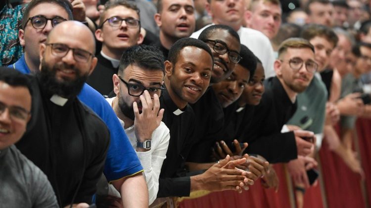 Падчас Юбілею Семінарыстаў у Рыме